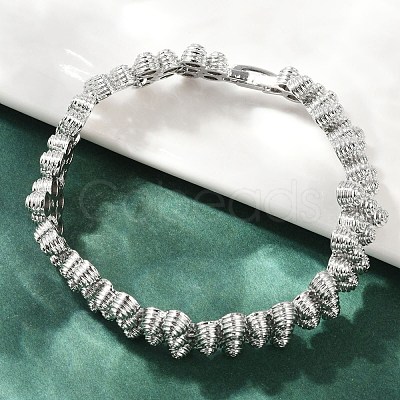Brass Bracelets for Women BJEW-M104-02P-1