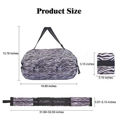 Polyester Portable Shopping Bag ABAG-SZC0008-02B-1