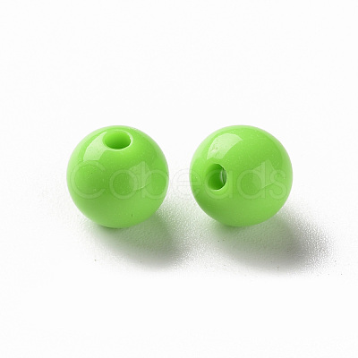 Opaque Acrylic Beads MACR-S370-C8mm-A06-1