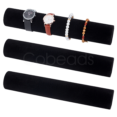 Velvet Bar Bracelet Display Stands ODIS-WH0099-147-1
