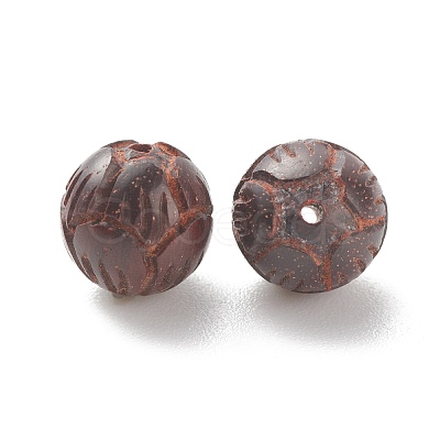 African Padauk Beads WOOD-E012-01C-1