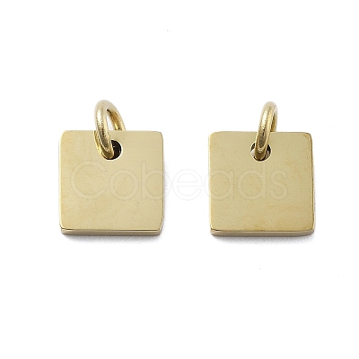 Geometric Figure Style 304 Stainless Steel Stamping Blank Tag Charms STAS-D302-03C-1
