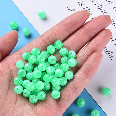 Acrylic Beads MACR-S375-001B-01-1