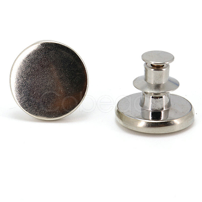 Alloy Button Pins for Jeans PURS-PW0009-03H-1