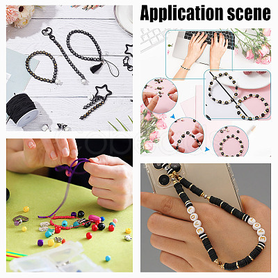 ARRICRAFT DIY Keychain Necklace Making Kit DIY-AR0003-51-1