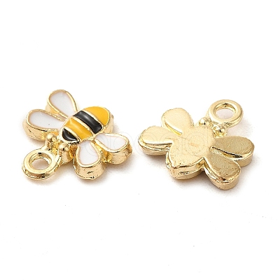 Alloy Enamel Charms ENAM-Q507-10G-1