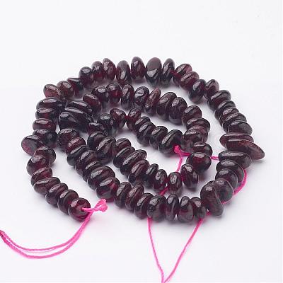 Natural Garnet Beads Strands X-G-J234-15-1