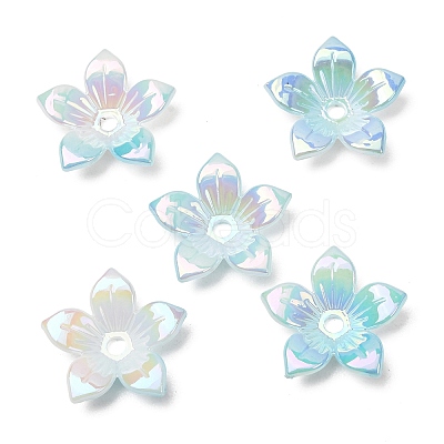 UV Plating Opaque Acrylic Beads AC-CBA99FE-04-B-1