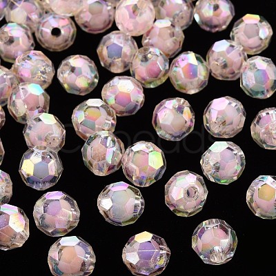 Transparent Acrylic Beads X-TACR-S152-04B-SS2112-1