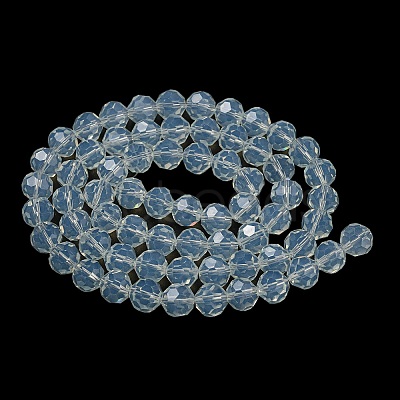 Imitation Jade Glass Beads Stands EGLA-A035-J10mm-D06-1