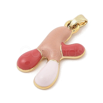 Alloy Enamel Pendants ENAM-S023-01G-K-1