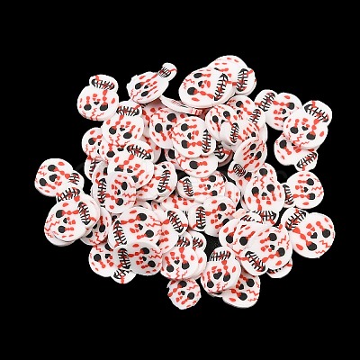 Halloween Handmade Polymer Clay Cabochons CLAY-A007-03B-1