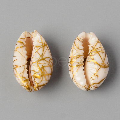 Natural Cowrie Shell Beads X-SSHEL-N0232-08E-1