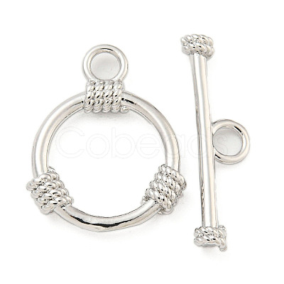 Brass Toggle Clasps KK-A223-30P-1