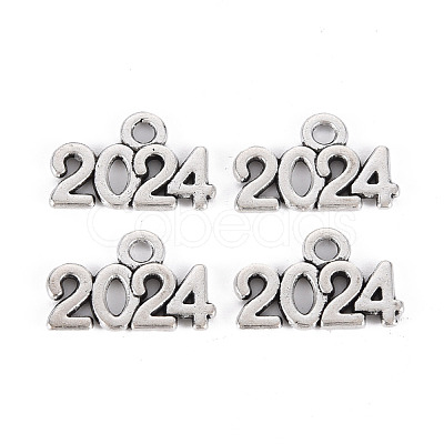 Tibetan Style Alloy Charms TIBE-S323-109AS-RS-1