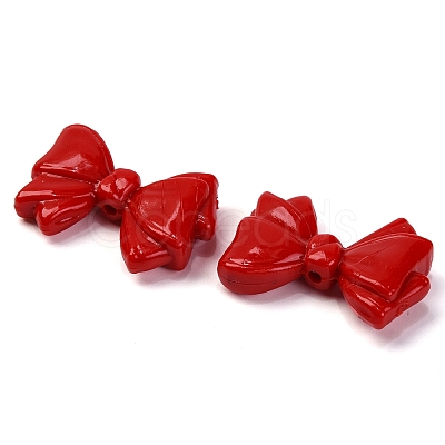 Baking Paint Opaque Acrylic Beads MACR-D024-02A-1