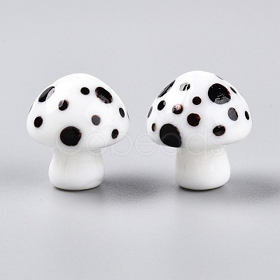 Handmade Lampwork Beads Strands LAMP-T021-13F-1