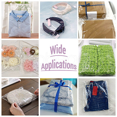 50Pcs Rectangle OPP Cellophane Bags OPC-TADJ0001-08B-1