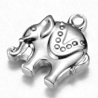 Tarnish Resistant 304 Stainless Steel Charms STAS-G073-02P-1