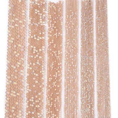 Transparent Glass Beads Strands EGLA-A044-T2mm-MB20-1