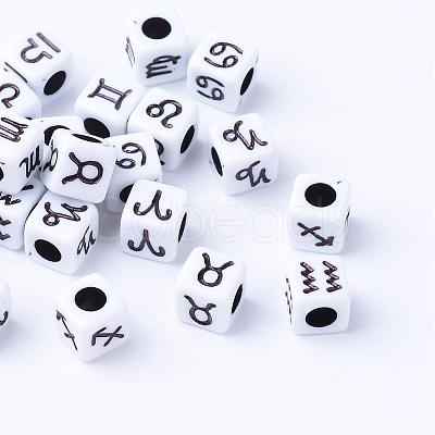 Craft Acrylic European Beads OPDL-S088-02-1