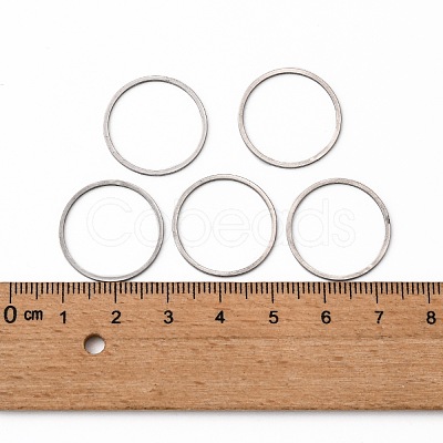 Tarnish Resistant 304 Stainless Steel Linking Ring X-STAS-S079-12A-1