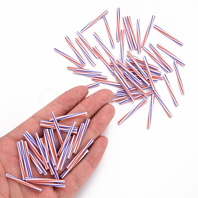 Glass Bugle Beads SEED-S051-A-001-1