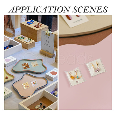 20Pcs Paper Earring Display Cards CDIS-TADJ0002-01D-1