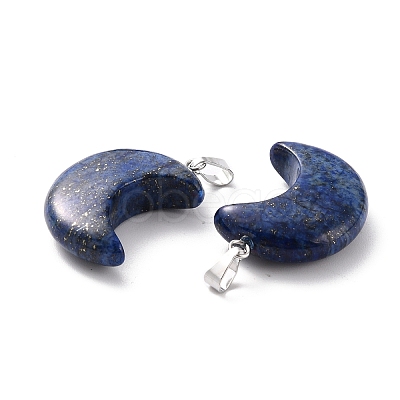 Natural Lapis Lazuli Pendants G-Z022-02N-1