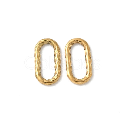 304 Stainless Steel Twisted Linking Rings STAS-L300-006E-G-1