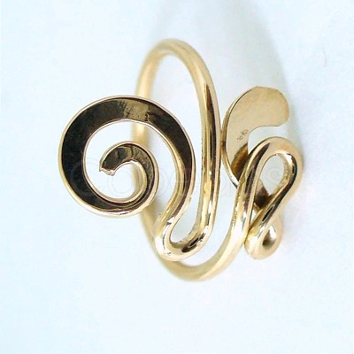 Brass Toe Cuff Rings for Women FS-WGFB02D-01-1