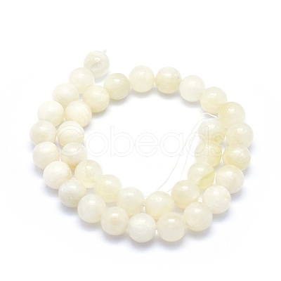 Natural Rainbow Moonstone Strands G-G764-45-10mm-1