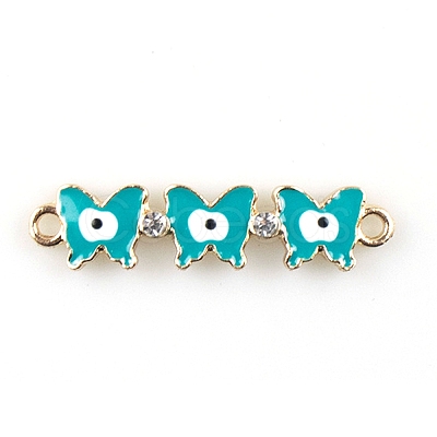 Alloy Enamel Connector Charms X1-FIND-TAC0016-25A-1