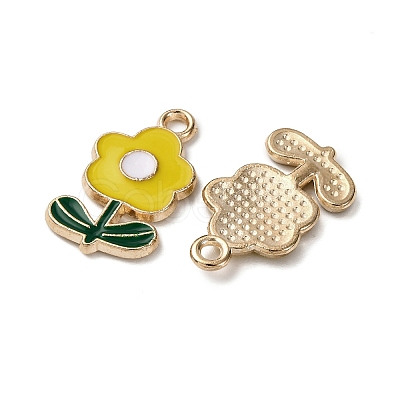 Alloy Enamel Pendants FIND-D304-01D-KCG-1