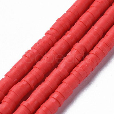 Handmade Polymer Clay Beads CLAY-R067-4.0mm-30-1