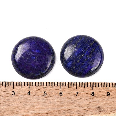 Dyed Natural Lapis Lazuli Cabochons G-B085-02A-04-1