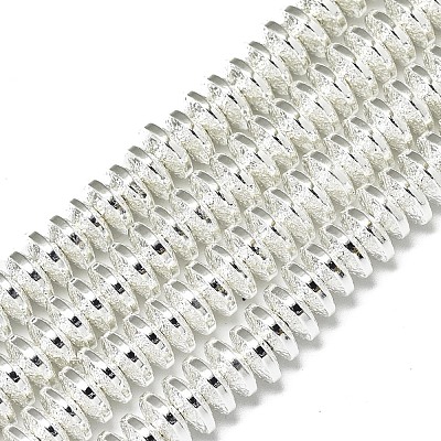 Electroplate Non-magnetic Synthetic Hematite Beads Strands G-S372-001-01S-1