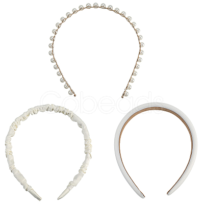 Elegant Cloth Hair Bands AJEW-WH20033-045D-1