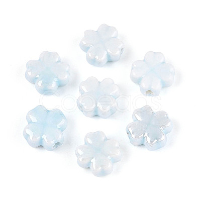 Handmade Porcelain Beads PORC-Z001-01E-01-1