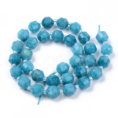 Natural Quartz Beads Strands G-R482-09-10mm-1-1