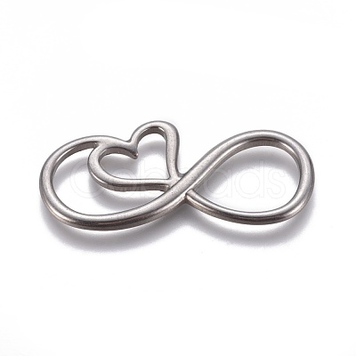 Non-Tarnish 304 Stainless Steel Pendants/Links X-STAS-E474-22-1
