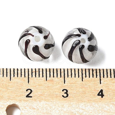 Handmade Transparent Lampwork Beads BLOW-D300-08F-1