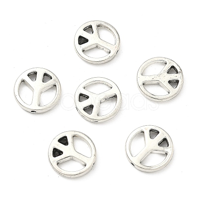 Tibetan Style Alloy Beads X-TIBEB-A14187-AS-RS-1