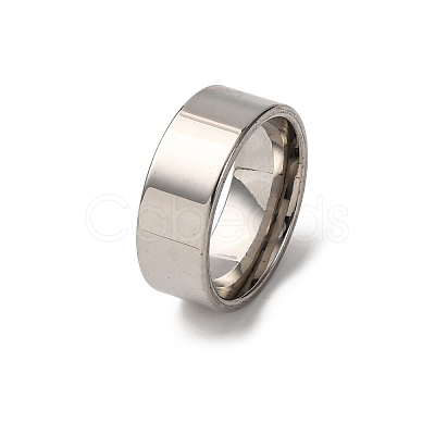 201 Stainless Steel Wide Band Finger Rings RJEW-K252-02E-P-1