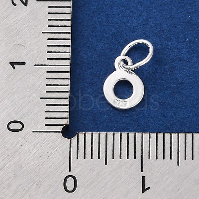 925 Sterling Silver Letter Charms LS-STER-C012-01S-O-1