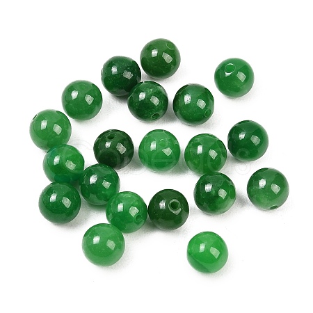 Natural Myanmar Jade Dyed Beads G-D364-10A-1