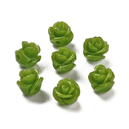Synthetic Coral Carved Beads CORA-H003-01B-31-1