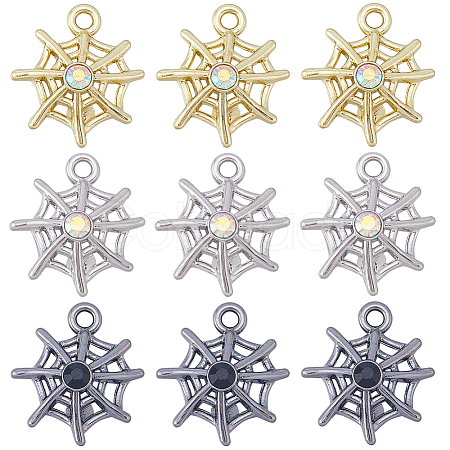 30Pcs 3 Colors Alloy Pendant FIND-SC0006-50-1