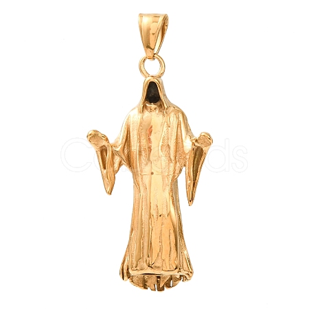Halloween 304 Stainless Steel Big Pendants STAS-E526-01G-1
