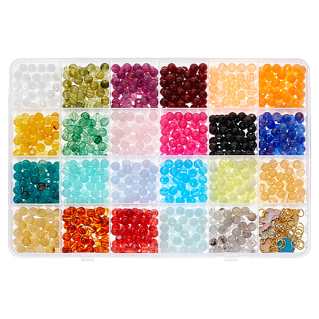 DIY Imitation Gemstone Jewelry Making Finding Kit DIY-DC0002-89-1